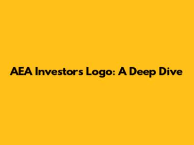 AEA Investors Logo: A Deep Dive