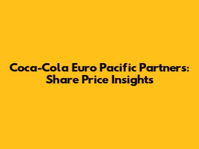 Coca-Cola Euro Pacific Partners: Share Price Insights