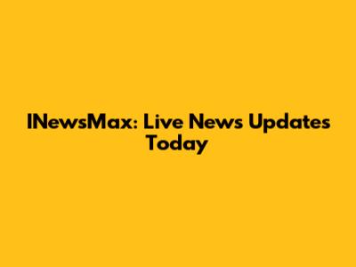 INewsMax: Live News Updates Today