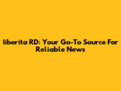 Iiberita RD: Your Go-To Source For Reliable News