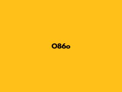 O86o