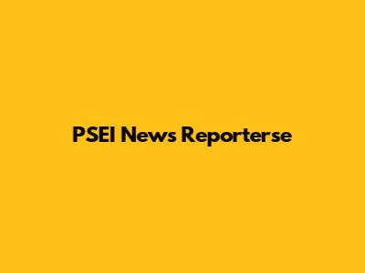 PSEI News Reporterse