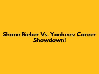 Shane Bieber Vs. Yankees: Career Showdown!